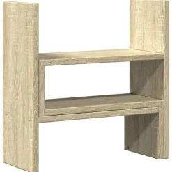 vidaXL Electrónica-Organizador de escritorio ajustable 40x17x41 cm