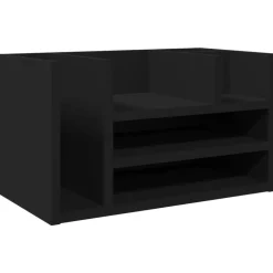 vidaXL Material De Oficina-Organizador escritorio madera ingeniería 44,5x24x25 cm