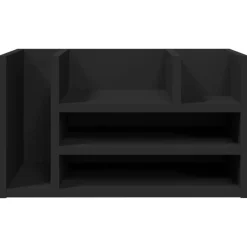 vidaXL Material De Oficina-Organizador escritorio madera ingeniería 44,5x24x25 cm