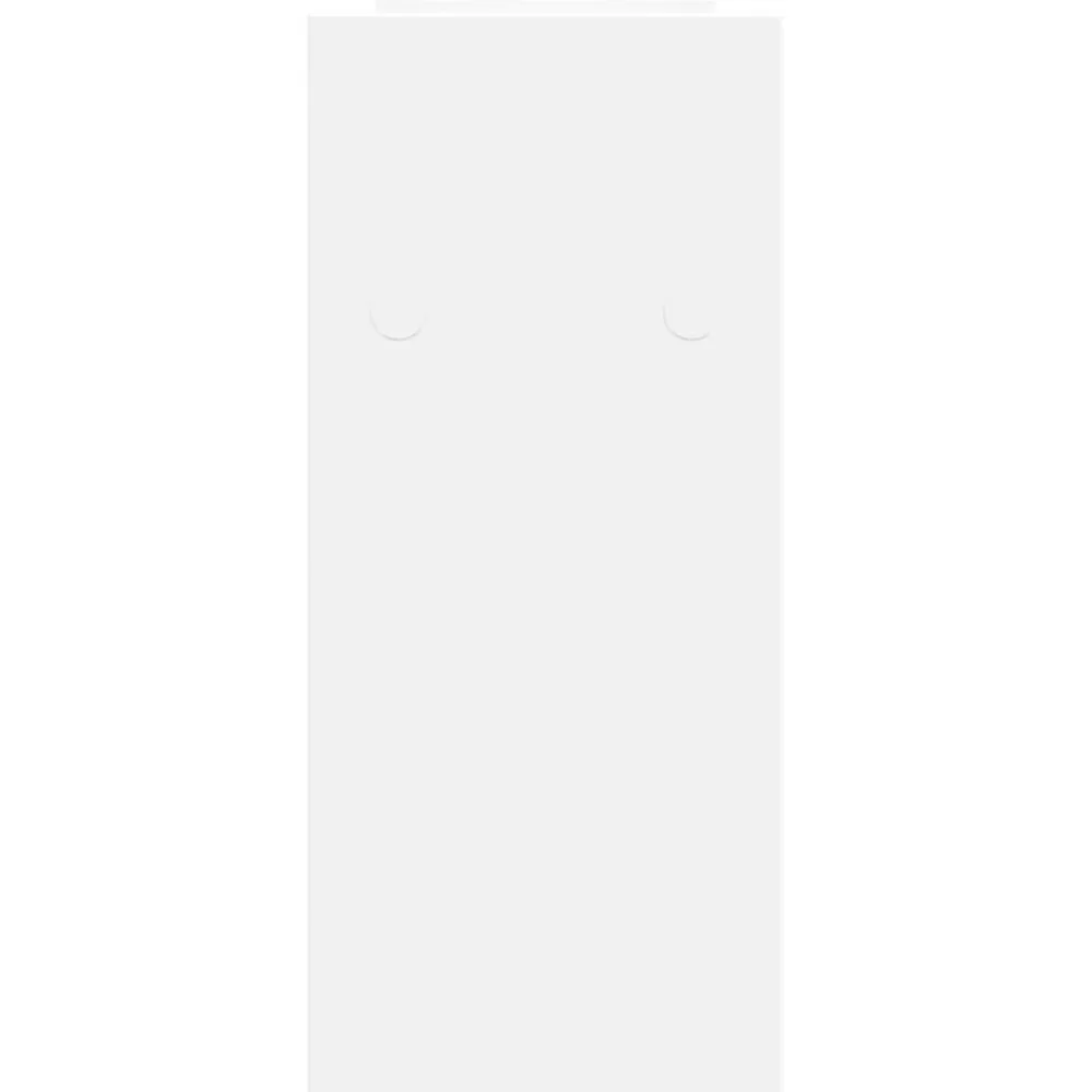vidaXL Organizador escritorio madera 34,5x15,5x35,5 cm Blanco Outlet