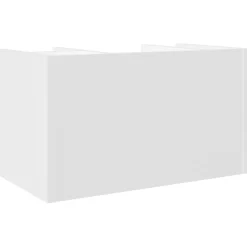 vidaXL Organizador escritorio madera ingeniería hormigón 44,5x24x25 cm Gris hormig&oacute;n Best