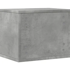 vidaXL Material De Oficina-Organizador escritorio madera ingeniería hormigón 36x26x29,5 cm