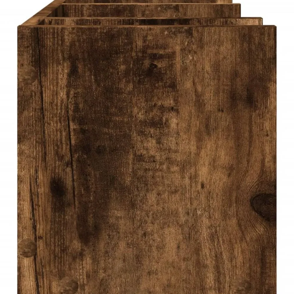 vidaXL Material De Oficina-Organizador escritorio madera 44,5x24x25 cm