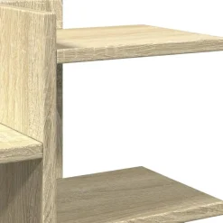 vidaXL Material De Oficina-Organizador escritorio madera color 49x20x52,5 cm