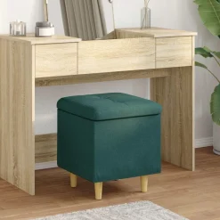 vidaXL Sillas-Otomano de almacenamiento 40 x 40 x 45 cm tela