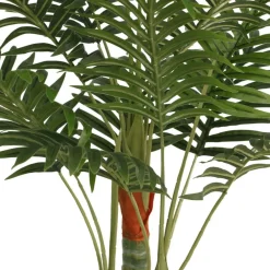 vidaXL Palmera artificial con 3 troncos PP verde 85 cm Clearance