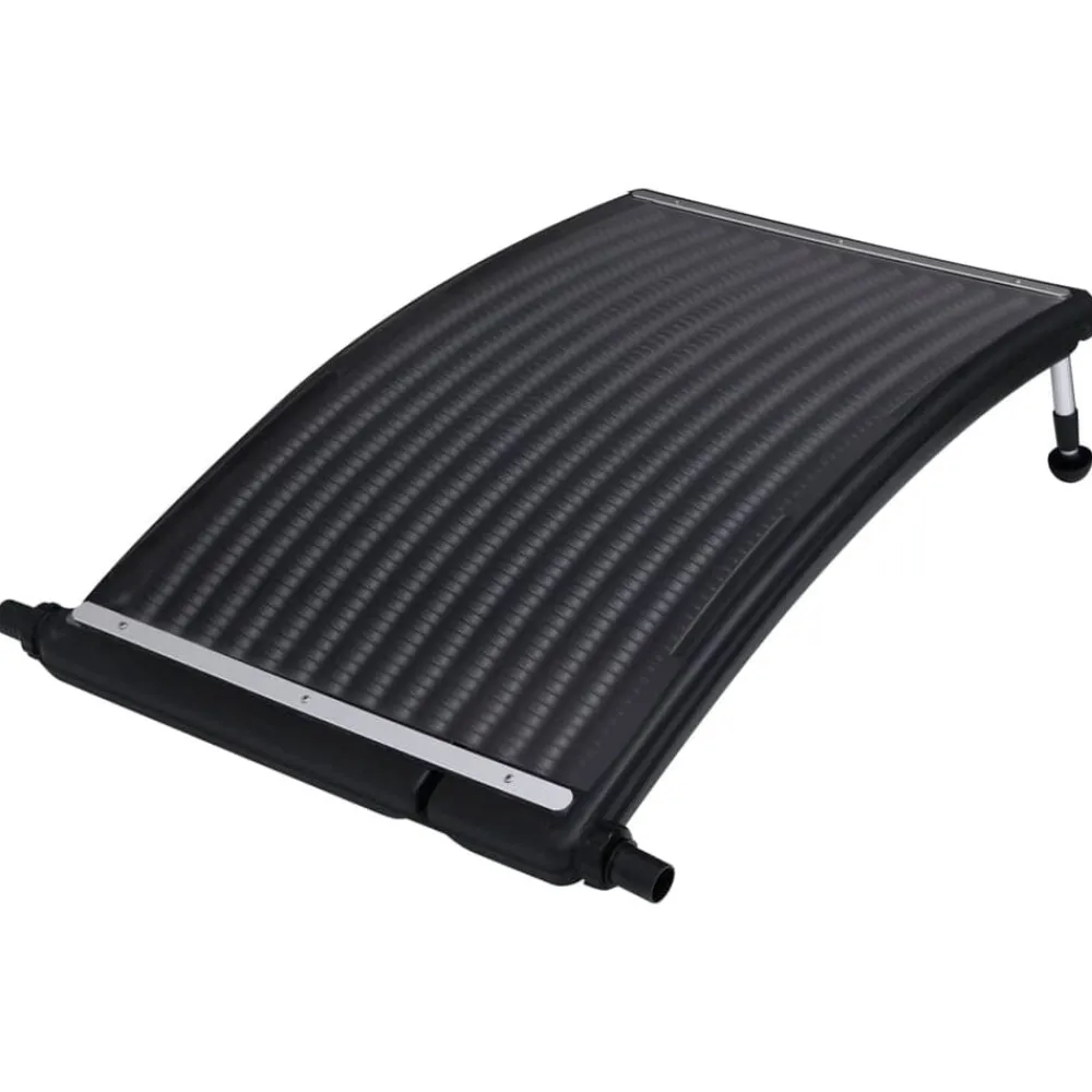 vidaXL Piscina Y Spa-Panel calefactor solar para piscina curvada 110x65 cm