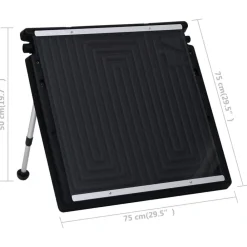 vidaXL Panel calefactor solar para piscina 75x75 cm Discount