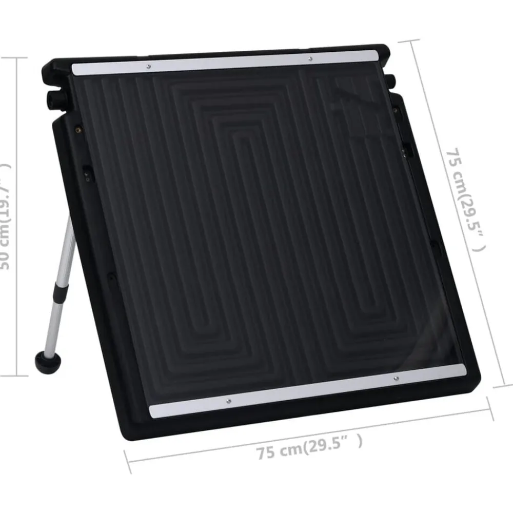 vidaXL Panel calefactor solar para piscina 75x75 cm Discount