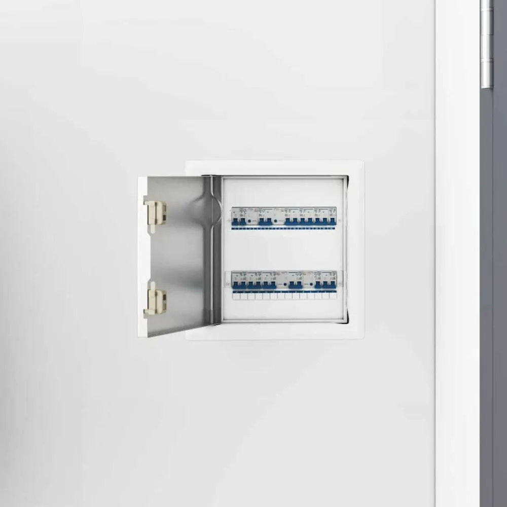 vidaXL Panel de acceso 2 pcs 23 x 23 x 3 cm Acero Hot