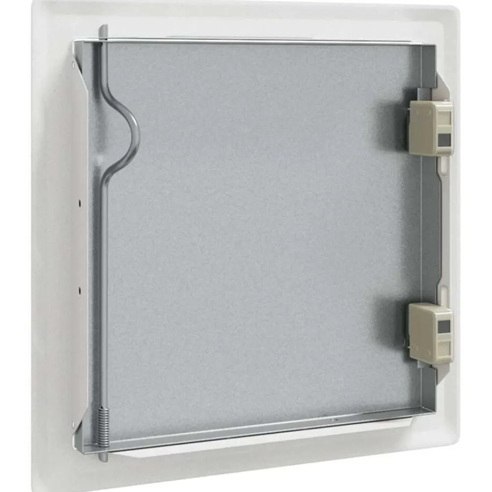 vidaXL Panel de acceso 2 pcs 23 x 23 x 3 cm Acero Hot