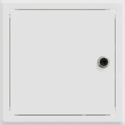 vidaXL Panel de acceso 2 pcs 23 x 23 x 3 cm Acero