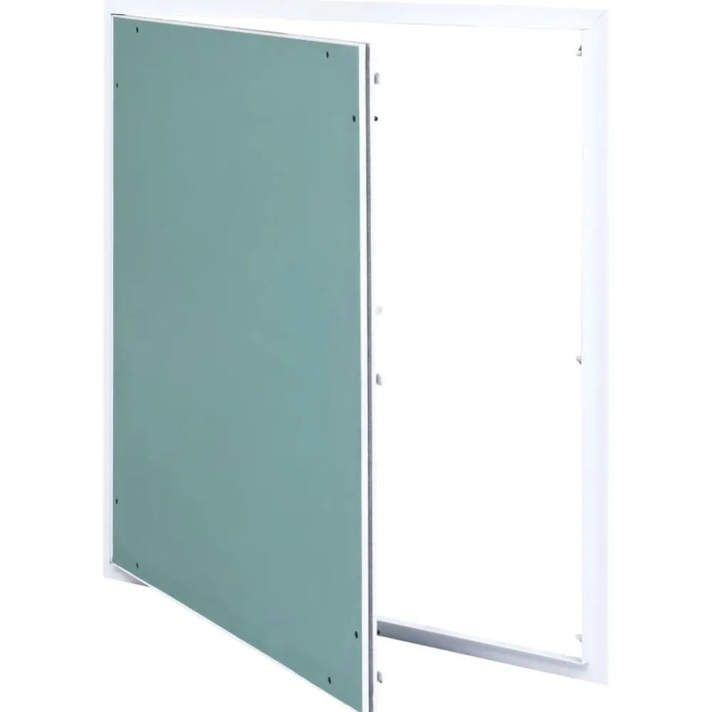 vidaXL Panel de acceso marco de aluminio y placa de yeso 200x200 mm Outlet
