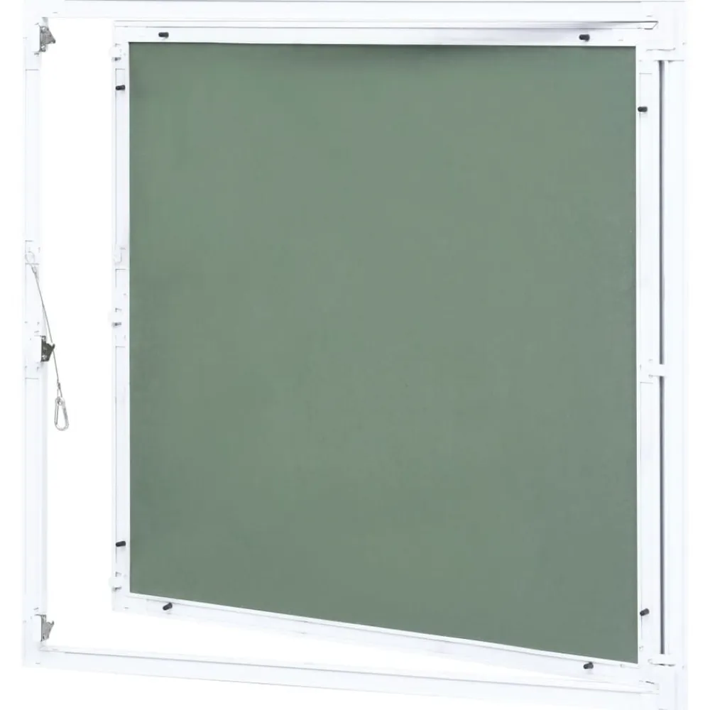 vidaXL Panel de acceso marco de aluminio y placa de yeso 200x200 mm Outlet
