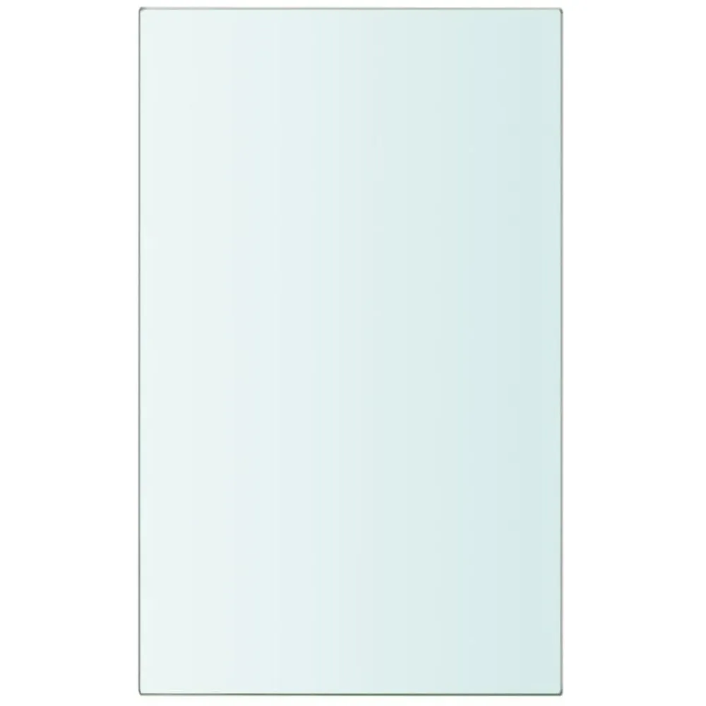 vidaXL Panel de estante vidrio claro 20x12 cm Hot