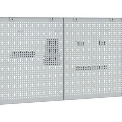 vidaXL Panel de Herramientas 2 pcs Gris 100 x 1 x 60 cm Best