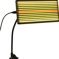 vidaXL Equipo & Herramientas De Taller-Panel de líneas LED para reparación de abolladuras sin pintura