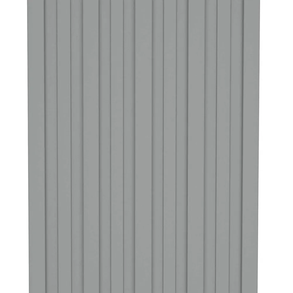 vidaXL Panel de techo 12 pcs 60 x 45 cm Acero galvanizado Gris Sale