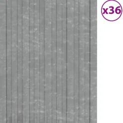 vidaXL Panel de techo 36 pcs 60 x 45 cm Acero galvanizado Plateado Online