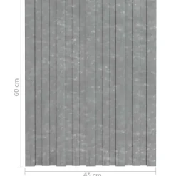 vidaXL Panel de techo 36 pcs 60 x 45 cm Acero galvanizado Plateado Online