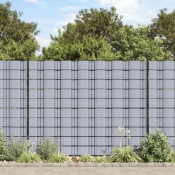 vidaXL Vallas De Jardín-Panel de valla de PVC 70x0,19 m