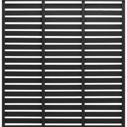 vidaXL Panel de valla de WPC 180x180 cm Negro Sale