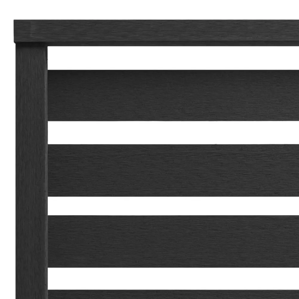 vidaXL Panel de valla de WPC 180x180 cm Negro Sale