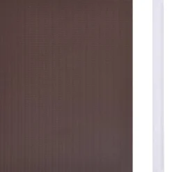vidaXL Panel de valla de PVC marrón 35x0,19 m Marrón Hot