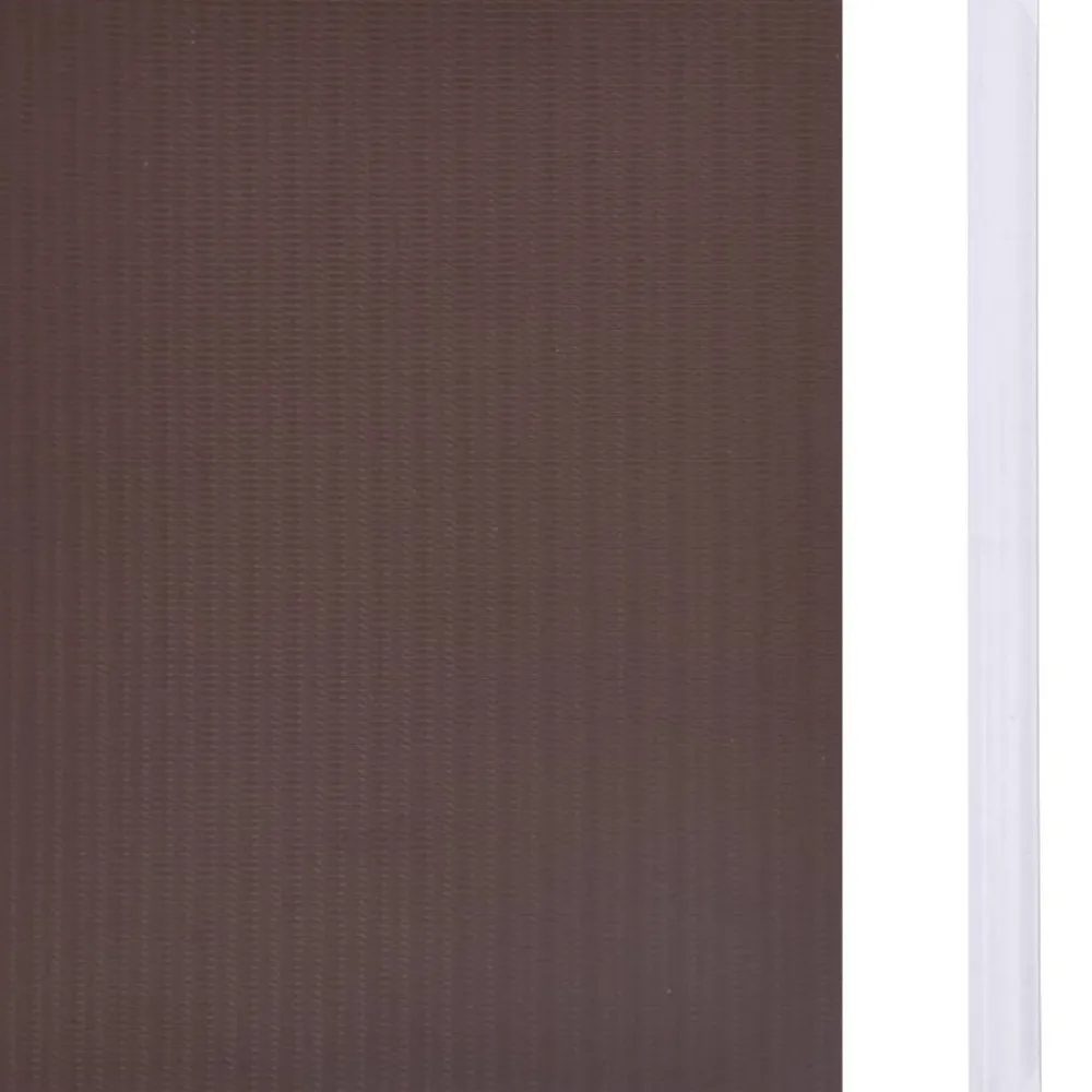vidaXL Panel de valla de PVC marrón 35x0,19 m Marrón Hot