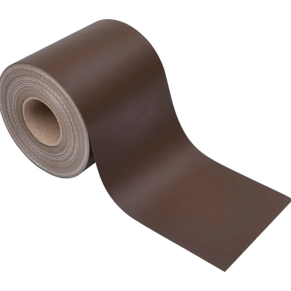vidaXL Panel de valla de PVC marrón 35x0,19 m Marrón Hot