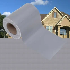vidaXL Panel de valla de PVC 35x0,19 m gris claro mate