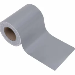 vidaXL Panel de valla de PVC 35x0,19 m gris claro mate