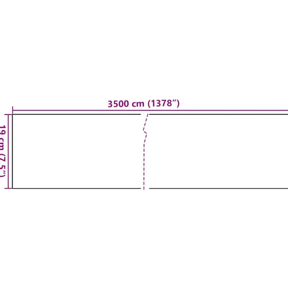 vidaXL Panel de valla de PVC 35x0,19 m gris claro mate