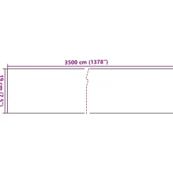 vidaXL Vallas De Jardín-Panel de valla de PVC gris aspecto piedra 35x0,19 m