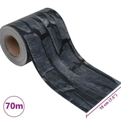 vidaXL Vallas De Jardín-Panel de valla de PVC 70x0,19 m