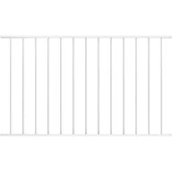 vidaXL Vallas De Jardín-Panel de valla Woerden de acero con recubrimiento en polvo, 1,7 x 0,75 m,