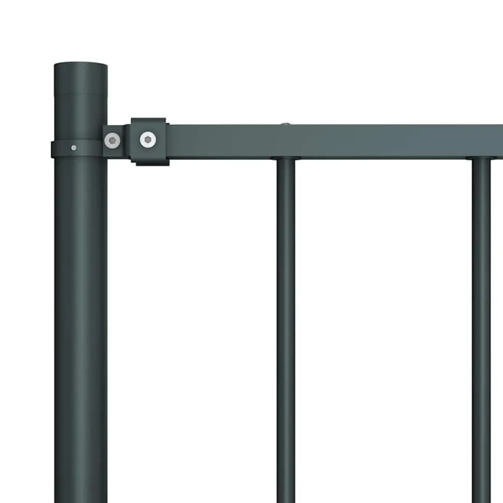 vidaXL Vallas De Jardín-Panel de valla Woerden con postes de acero, 1,7 x 0,75 m,