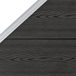 vidaXL Vallas De Jardín-Panel de valla WPC 95x(105-180) cm
