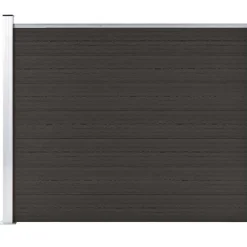vidaXL Vallas De Jardín-Panel de valla WPC 175x146 cm