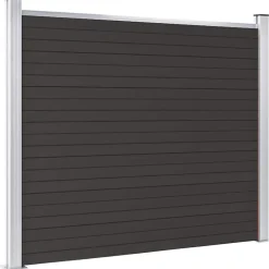 vidaXL Vallas De Jardín-Panel de valla WPC 180x146 cm