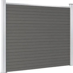 vidaXL Vallas De Jardín-Panel de valla WPC 180x146 cm