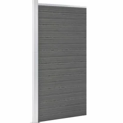 vidaXL Vallas De Jardín-Panel de valla WPC 95x186 cm