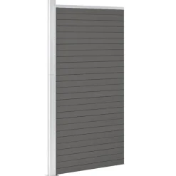vidaXL Vallas De Jardín-Panel de valla WPC 95x186 cm