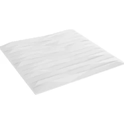 vidaXL Paneles de pared 12 pcs Blanca 50 x 50 cm Espuma XPS piedra Sale