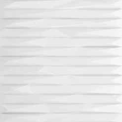 vidaXL Paneles de pared 12 pcs Blanca 50 x 50 cm Espuma XPS piedra Sale