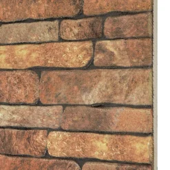 vidaXL Paneles de pared 10 pcs Marrón y 100 x 50 cm Espuma EPS Marr&oacute;n y New