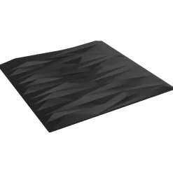 vidaXL Materiales De Construcción-Paneles de pared 48 pcs Piedra Negra 50 x 50 cm Espuma XPS