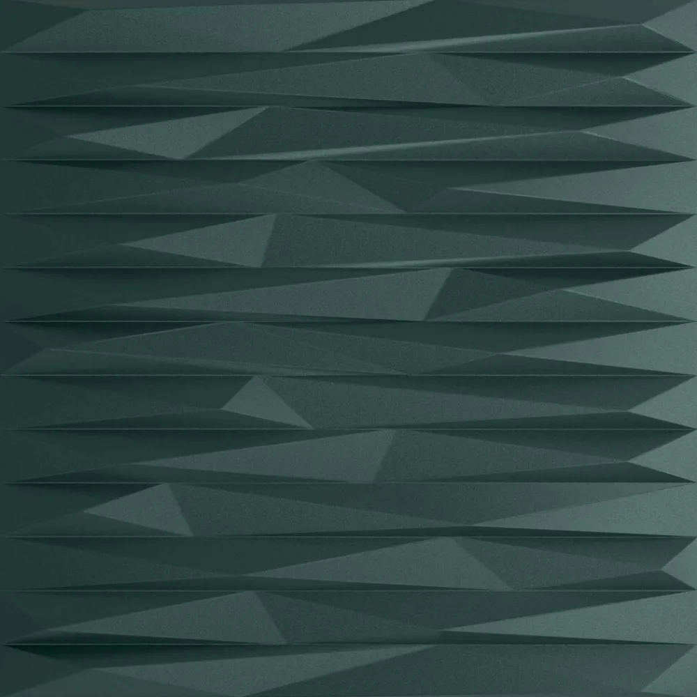 vidaXL Paneles de pared 24 pcs 50 x 50 cm Espuma XPS Verde piedra New