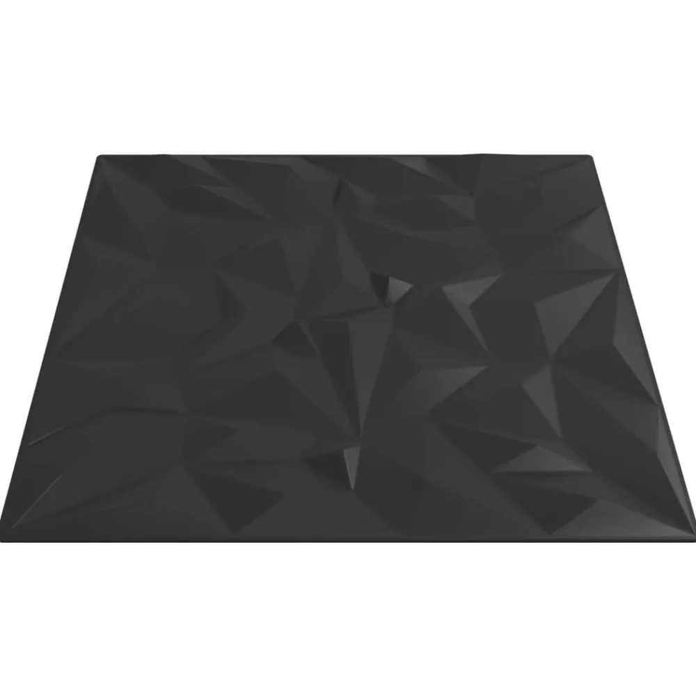 vidaXL Materiales De Construcción-Paneles de pared 24 pcs 50 x 50 cm Espuma XPS