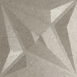 vidaXL Materiales De Construcción-Paneles de pared 12 pcs Betón Estrella 50 x 50 cm Espuma XPS